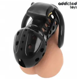 ADDICTED TOYS LOCKED - ANGEKETTETER HOHLPENISKÄFIG 10,5 CM
