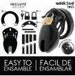 ADDICTED TOYS LOCKED - OBSIDIAN HOLD PENISKÄFIG GRÖSSE S ADDICTED TOYS LOCKED - OBSIDIAN HOLD PENISKÄFIG GRÖSSE S