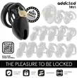 ADDICTED TOYS LOCKED - OBSIDIAN HOLD PENIS CAGE SIZE S ADDICTED TOYS LOCKED - OBSIDIAN HOLD PENIS CAGE SIZE S