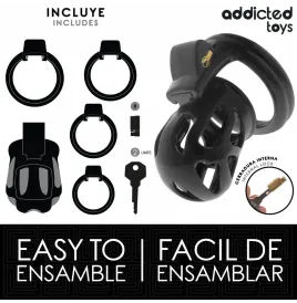 ADDICTED TOYS LOCKED - SILENT KEEP PENISKÄFIG 7,5 CM