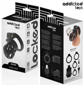 ADDICTED TOYS LOCKED - SILENT KEEP PENISKÄFIG 7,5 CM