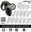 ADDICTED TOYS LOCKED - CHASTITY DEPTHS JAULA PARA PENE 7,5 CM ADDICTED TOYS LOCKED - CHASTITY DEPTHS JAULA PARA PENE 7,5 CM