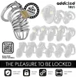 ADDICTED TOYS LOCKED - IRON CELL JAULA PARA PENE DE METAL 4 CM TALLA S ADDICTED TOYS LOCKED - IRON CELL JAULA PARA PENE DE METAL 4 CM TALLA S