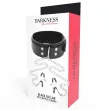 DARKNESS - HALSBAND MIT NIPPELKLAMMERN SCHWARZ DARKNESS - HALSBAND MIT NIPPELKLAMMERN SCHWARZ