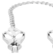 DARKNESS - METAL NIPPLE CLAMP WITH CHAIN DARKNESS - METAL NIPPLE CLAMP WITH CHAIN