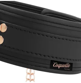 COQUETTE CHIC DESIRE - FANTASY NIPPLE CLAMP NECKLACE WITH NEOPRENE LINING