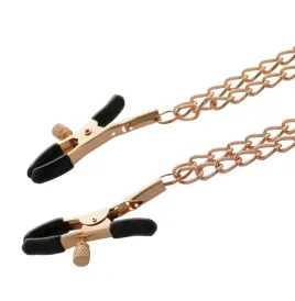 COQUETTE CHIC DESIRE - FANTASY METAL NIPPLE CLIPS WITH CHAIN
