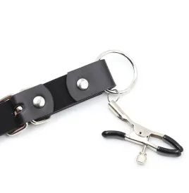 OHMAMA FETISH - PINZAS CLITORIS CON CORREAS PIERNAS
