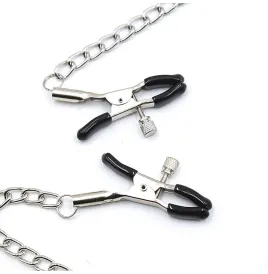 OHMAMA FETISH BLACK BALL GAG WITH NIPPLE CLAMPS