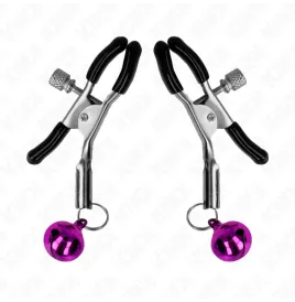 KINK - PURPLE SINGLE BELL NIPPLE CLAMP 6 CM