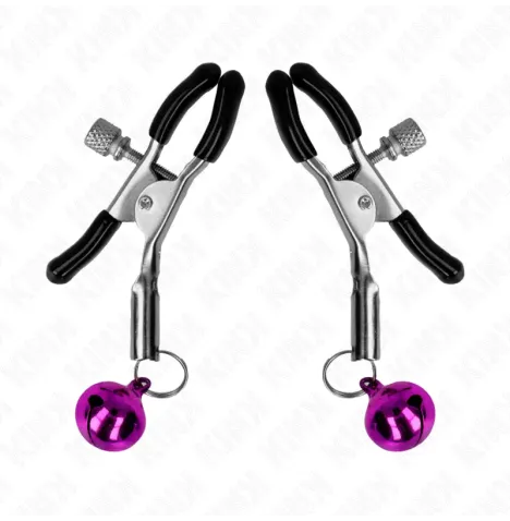 KINK - PURPLE SINGLE BELL NIPPLE CLAMP 6 CM
