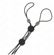 KINK - MORSETTI PER CAPEZZOLI CON ELASTICO NERO