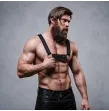 FETISH SUBMISSIVE ATTITUDE - HARNAIS DE SPORT RÉGLABLE EN NÉOPRÈNE POUR HOMMES FETISH SUBMISSIVE ATTITUDE - HARNAIS DE SPORT RÉGLABLE EN NÉOPRÈNE POUR HOMMES
