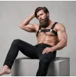FETISH SUBMISSIVE ATTITUDINE - IMBRACATURA SPORTIVA REGOLABILE IN NEOPRENE PER UOMINI FETISH SUBMISSIVE ATTITUDINE - IMBRACATURA SPORTIVA REGOLABILE IN NEOPRENE PER UOMINI
