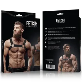 FETISH SUBMISSIVE ATTITUDE - HARNAIS DE SPORT RÉGLABLE EN NÉOPRÈNE POUR HOMMES