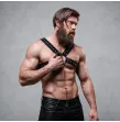 FETISH SUBMISSIVE ATTITUDE - BRUSTHARNESS AUS ÖKOLEDER MIT NIETEN FÜR HERREN FETISH SUBMISSIVE ATTITUDE - BRUSTHARNESS AUS ÖKOLEDER MIT NIETEN FÜR HERREN