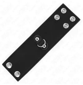 KINK - LEDER PENISRING MIT DRUCKVERSCHLUSS 18 X 5 CM