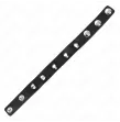 KINK - LEATHER PENIS RING WITH SPIKES 21.5 X 1.6 CM