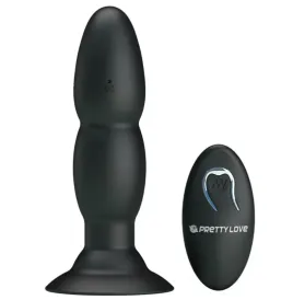 PRETTY LOVE - PLUG VIBRADOR Y ROTACIÓN POR CONTROL REMOTO