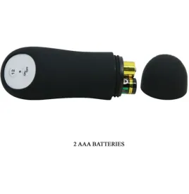 PRETTY LOVE - SILIKON ANAL PLUG PENIS FORM UND 12 VIBRATIONSMODI SCHWARZ