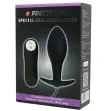 PRETTY LOVE - ANAL PLUG ANKERFORM SILIKON 12 VIBRATIONSMODI SCHWARZ