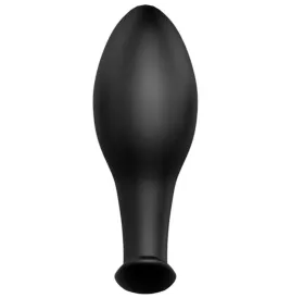 PRETTY LOVE - PLUG ANAL FORME DANCRE SILICONE 12 MODES DE VIBRATION NOIR