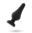 INTENSE - ANAL PLUG PIPO S BLACK SILICONE 9.8 CM INTENSE - ANAL PLUG PIPO S BLACK SILICONE 9.8 CM