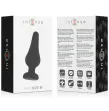 INTENSE - ANAL PLUG PIPO M BLACK SILICONE 11 CM INTENSE - ANAL PLUG PIPO M BLACK SILICONE 11 CM