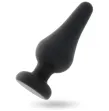 INTENSE - PLUG ANAL PIPO L SILICONE NOIR 13 CM INTENSE - PLUG ANAL PIPO L SILICONE NOIR 13 CM