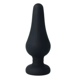 INTENSE - PLUG ANAL PIPO L SILICONE NOIR 13 CM