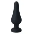 INTENSE - ANAL PLUG PIPO L BLACK SILICONE 13 CM INTENSE - ANAL PLUG PIPO L BLACK SILICONE 13 CM