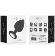 INTENSE - SHELKI L ANAL PLUG BLACK INTENSE - SHELKI L ANAL PLUG BLACK