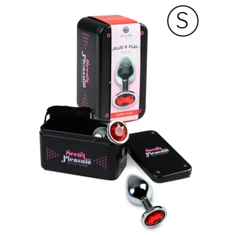 SECRETPLAY - ANAL PLUG ROJO S
