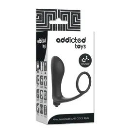 ADDICTED TOYS - PLUG ANAL VIBRANT AVEC ANNEAU PÉNIS