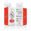 INTENSE - METALL-ANALSTECKER MIT ROTEN KRISTALL GRÖSSE M INTENSE - METALL-ANALSTECKER MIT ROTEN KRISTALL GRÖSSE M
