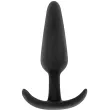 BLACKandSILVER - PLUG ANAL EN SILICONE KAEL AVEC POIGNÉE MOYENNE BLACKandSILVER - PLUG ANAL EN SILICONE KAEL AVEC POIGNÉE MOYENNE