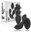BLACKandSILVER - TELECOMANDO IN SILICONE PLUG ANALE CORA BLACKandSILVER - TELECOMANDO IN SILICONE PLUG ANALE CORA