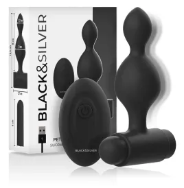 BLACKandSILVER - TUCKER PETITE TÉLÉCOMMANDE POUR PLUG ANAL EN SILICONE