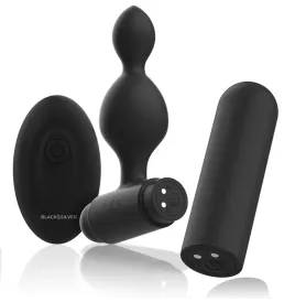 BLACKandSILVER - TUCKER PETITE TÉLÉCOMMANDE POUR PLUG ANAL EN SILICONE