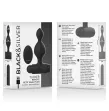 BLACKandSILVER - TUCKER PETITE TÉLÉCOMMANDE POUR PLUG ANAL EN SILICONE BLACKandSILVER - TUCKER PETITE TÉLÉCOMMANDE POUR PLUG ANAL EN SILICONE