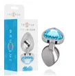 INTENSE - PLUG ANAL MÉTAL ALUMINIUM COEUR BLEU TAILLE M INTENSE - PLUG ANAL MÉTAL ALUMINIUM COEUR BLEU TAILLE M