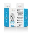 INTENSE - PLUG ANALE IN METALLO ALLUMINIO CUORE BLU TAGLIA M INTENSE - PLUG ANALE IN METALLO ALLUMINIO CUORE BLU TAGLIA M