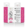 INTENSE - ALUMINIUM-METALL-ANAL-STECKER ROSA HERZ GRÖSSE L INTENSE - ALUMINIUM-METALL-ANAL-STECKER ROSA HERZ GRÖSSE L