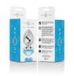 INTENSE - PLUG ANALE IN METALLO ALLUMINIO CUORE BLU TAGLIA L INTENSE - PLUG ANALE IN METALLO ALLUMINIO CUORE BLU TAGLIA L