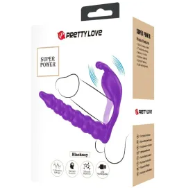 PRETTY LOVE - BLACKNEY PENIS RING WITH LILA VIBRATOR PLUG
