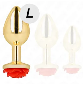 KINK - PLUG ANAL GOLD ROSE ROT GRÖSSE L