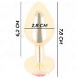 KINK - PLUG ANAL GOLD ROSE ROT GRÖSSE S