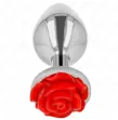KINK - PLUG ANAL ROSA ROJA TALLA L