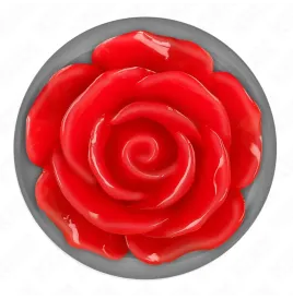 KINK - PLUG ANAL ROSA ROJA TALLA L