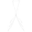 BIJOUX INDISCRETS - MAGNIFIQUE METAL CHAINS FOR THE BODY 8 SILVER